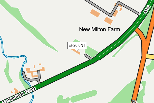 EH26 0NT map - OS OpenMap – Local (Ordnance Survey) EH26 0NT map - OS OpenMap – Local (Ordnance Survey)