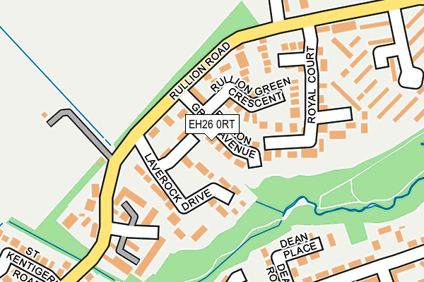 EH26 0RT map - OS OpenMap – Local (Ordnance Survey) EH26 0RT map - OS OpenMap – Local (Ordnance Survey)