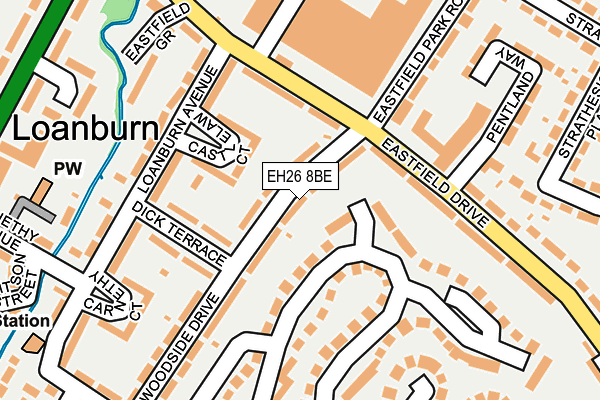 EH26 8BE map - OS OpenMap – Local (Ordnance Survey) EH26 8BE map - OS OpenMap – Local (Ordnance Survey)