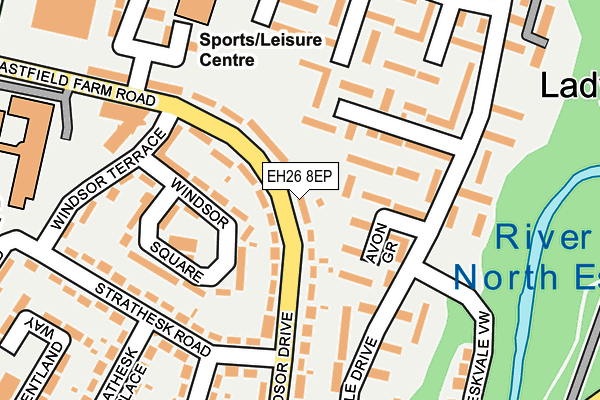 EH26 8EP map - OS OpenMap – Local (Ordnance Survey) EH26 8EP map - OS OpenMap – Local (Ordnance Survey)