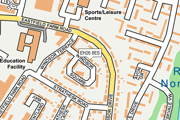 EH26 8ES map - OS OpenMap – Local (Ordnance Survey) EH26 8ES map - OS OpenMap – Local (Ordnance Survey)