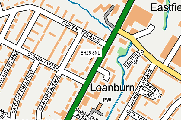 EH26 8NL map - OS OpenMap – Local (Ordnance Survey) EH26 8NL map - OS OpenMap – Local (Ordnance Survey)