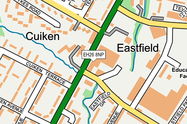 EH26 8NP map - OS OpenMap – Local (Ordnance Survey) EH26 8NP map - OS OpenMap – Local (Ordnance Survey)