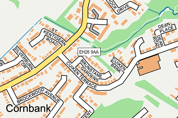 EH26 9AA map - OS OpenMap – Local (Ordnance Survey) EH26 9AA map - OS OpenMap – Local (Ordnance Survey)