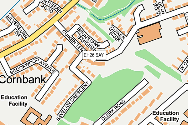 EH26 9AY map - OS OpenMap – Local (Ordnance Survey) EH26 9AY map - OS OpenMap – Local (Ordnance Survey)