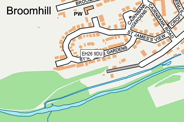 EH26 9DU map - OS OpenMap – Local (Ordnance Survey) EH26 9DU map - OS OpenMap – Local (Ordnance Survey)