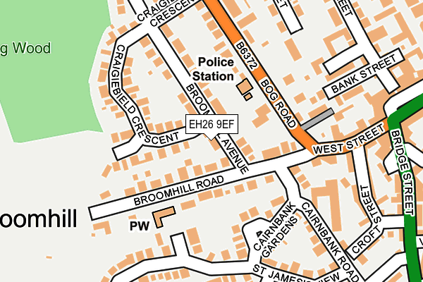 EH26 9EF map - OS OpenMap – Local (Ordnance Survey) EH26 9EF map - OS OpenMap – Local (Ordnance Survey)