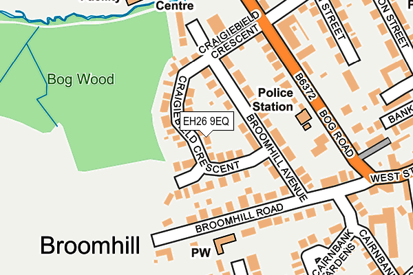 EH26 9EQ map - OS OpenMap – Local (Ordnance Survey) EH26 9EQ map - OS OpenMap – Local (Ordnance Survey)