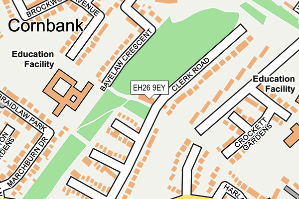 EH26 9EY map - OS OpenMap – Local (Ordnance Survey) EH26 9EY map - OS OpenMap – Local (Ordnance Survey)