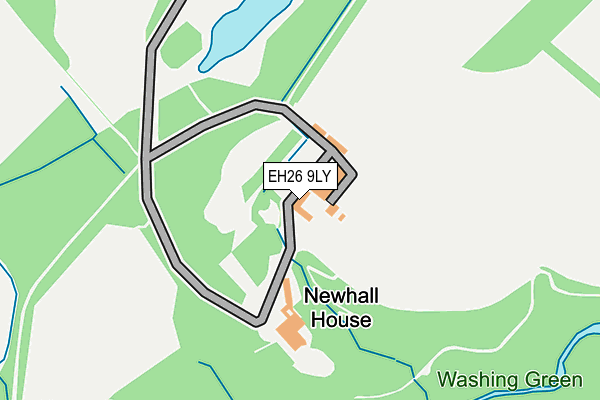 EH26 9LY map - OS OpenMap – Local (Ordnance Survey) EH26 9LY map - OS OpenMap – Local (Ordnance Survey)