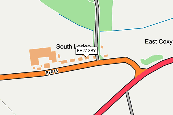 EH27 8BY map - OS OpenMap – Local (Ordnance Survey) EH27 8BY map - OS OpenMap – Local (Ordnance Survey)