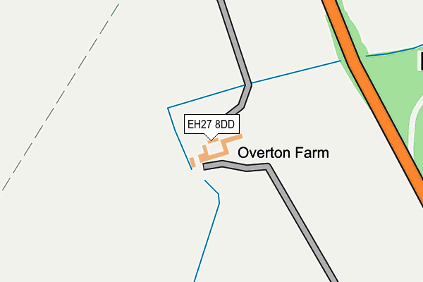 EH27 8DD map - OS OpenMap – Local (Ordnance Survey) EH27 8DD map - OS OpenMap – Local (Ordnance Survey)