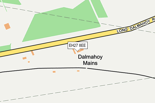 EH27 8EE map - OS OpenMap – Local (Ordnance Survey) EH27 8EE map - OS OpenMap – Local (Ordnance Survey)