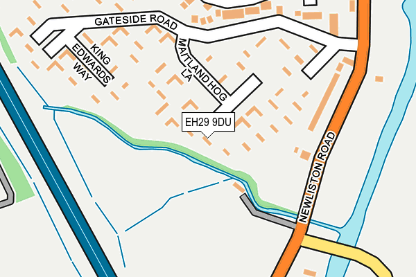 EH29 9DU map - OS OpenMap – Local (Ordnance Survey) EH29 9DU map - OS OpenMap – Local (Ordnance Survey)