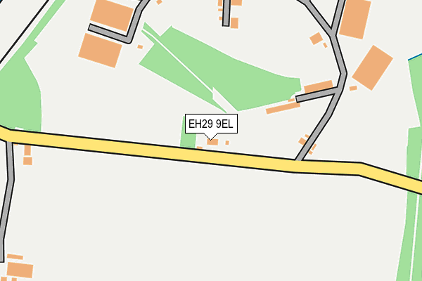 EH29 9EL map - OS OpenMap – Local (Ordnance Survey) EH29 9EL map - OS OpenMap – Local (Ordnance Survey)