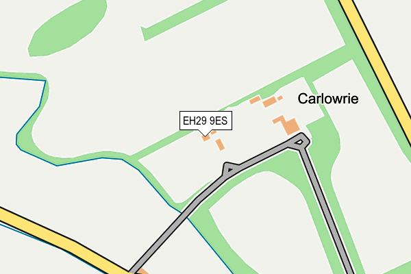 EH29 9ES map - OS OpenMap – Local (Ordnance Survey) EH29 9ES map - OS OpenMap – Local (Ordnance Survey)