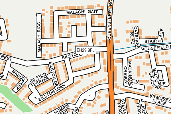 EH29 9FJ map - OS OpenMap – Local (Ordnance Survey) EH29 9FJ map - OS OpenMap – Local (Ordnance Survey)