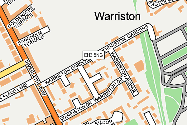 EH3 5NG map - OS OpenMap – Local (Ordnance Survey) EH3 5NG map - OS OpenMap – Local (Ordnance Survey)