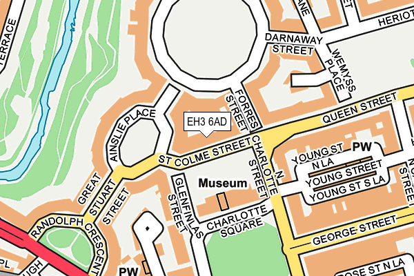 EH3 6AD map - OS OpenMap – Local (Ordnance Survey) EH3 6AD map - OS OpenMap – Local (Ordnance Survey)