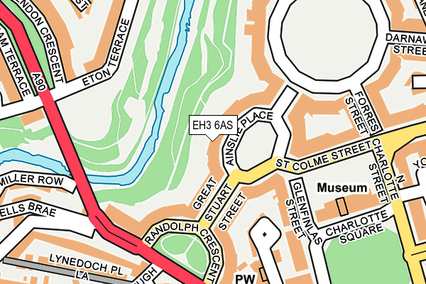 EH3 6AS map - OS OpenMap – Local (Ordnance Survey) EH3 6AS map - OS OpenMap – Local (Ordnance Survey)