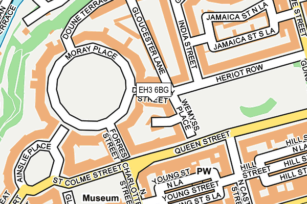 EH3 6BG map - OS OpenMap – Local (Ordnance Survey) EH3 6BG map - OS OpenMap – Local (Ordnance Survey)
