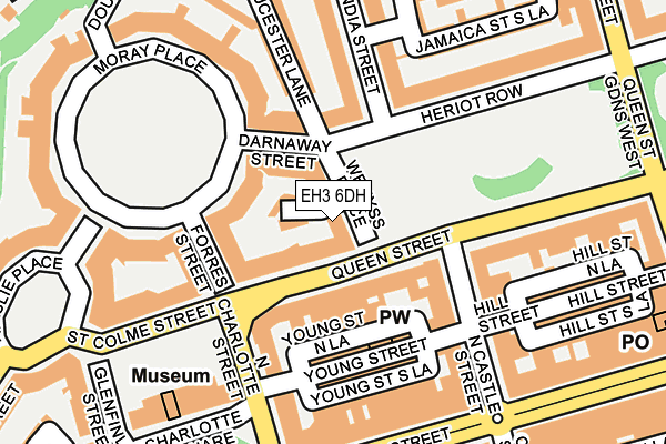 EH3 6DH map - OS OpenMap – Local (Ordnance Survey) EH3 6DH map - OS OpenMap – Local (Ordnance Survey)