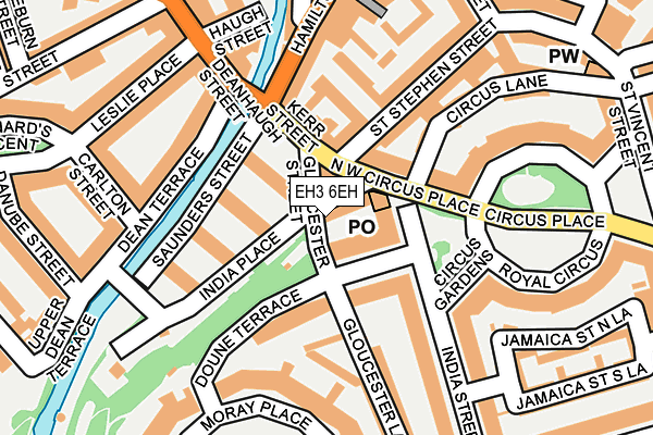 EH3 6EH map - OS OpenMap – Local (Ordnance Survey) EH3 6EH map - OS OpenMap – Local (Ordnance Survey)