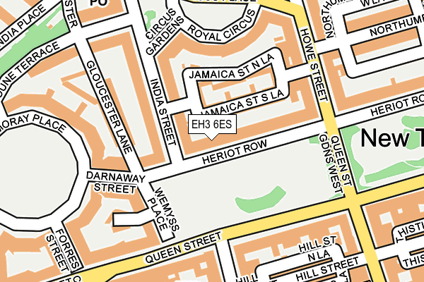 EH3 6ES map - OS OpenMap – Local (Ordnance Survey) EH3 6ES map - OS OpenMap – Local (Ordnance Survey)