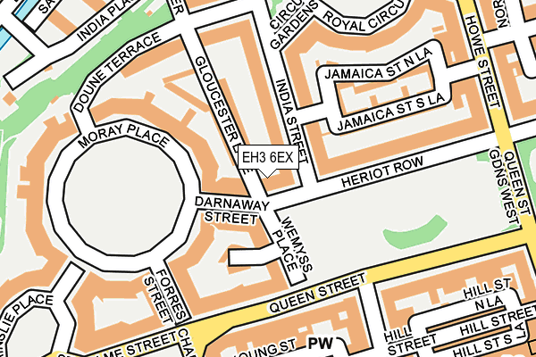 EH3 6EX map - OS OpenMap – Local (Ordnance Survey) EH3 6EX map - OS OpenMap – Local (Ordnance Survey)