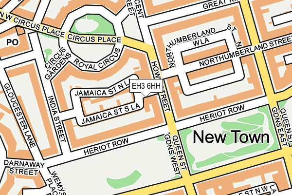 EH3 6HH map - OS OpenMap – Local (Ordnance Survey) EH3 6HH map - OS OpenMap – Local (Ordnance Survey)