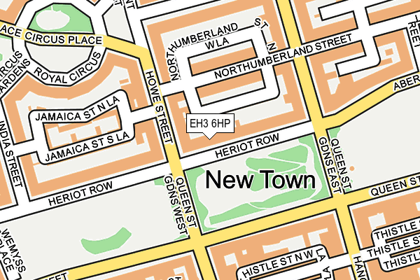EH3 6HP map - OS OpenMap – Local (Ordnance Survey) EH3 6HP map - OS OpenMap – Local (Ordnance Survey)