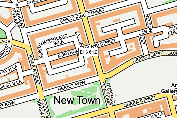 EH3 6HZ map - OS OpenMap – Local (Ordnance Survey) EH3 6HZ map - OS OpenMap – Local (Ordnance Survey)