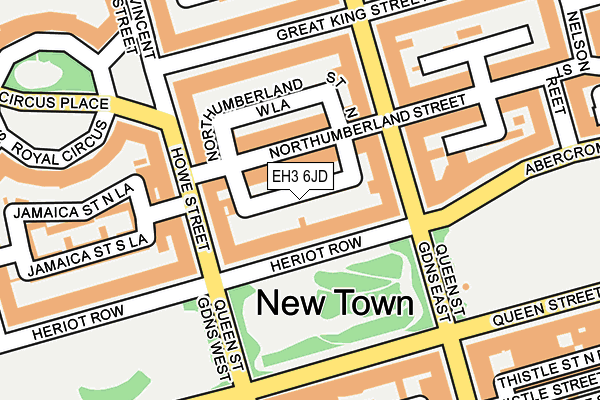 EH3 6JD map - OS OpenMap – Local (Ordnance Survey) EH3 6JD map - OS OpenMap – Local (Ordnance Survey)