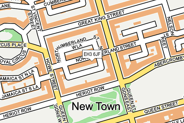 EH3 6JF map - OS OpenMap – Local (Ordnance Survey) EH3 6JF map - OS OpenMap – Local (Ordnance Survey)