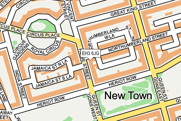 EH3 6JG map - OS OpenMap – Local (Ordnance Survey) EH3 6JG map - OS OpenMap – Local (Ordnance Survey)
