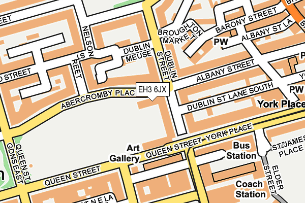 EH3 6JX map - OS OpenMap – Local (Ordnance Survey) EH3 6JX map - OS OpenMap – Local (Ordnance Survey)
