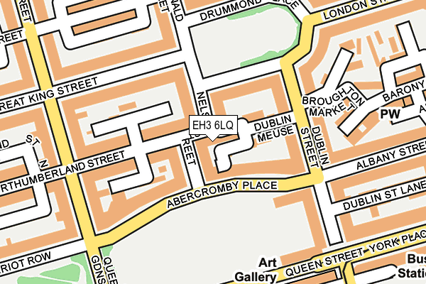 EH3 6LQ map - OS OpenMap – Local (Ordnance Survey) EH3 6LQ map - OS OpenMap – Local (Ordnance Survey)