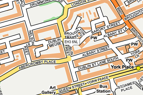 EH3 6NL map - OS OpenMap – Local (Ordnance Survey) EH3 6NL map - OS OpenMap – Local (Ordnance Survey)