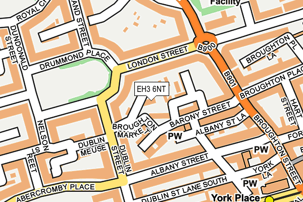 EH3 6NT map - OS OpenMap – Local (Ordnance Survey) EH3 6NT map - OS OpenMap – Local (Ordnance Survey)