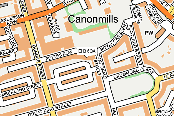 EH3 6QA map - OS OpenMap – Local (Ordnance Survey) EH3 6QA map - OS OpenMap – Local (Ordnance Survey)
