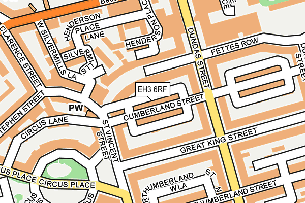 EH3 6RF map - OS OpenMap – Local (Ordnance Survey) EH3 6RF map - OS OpenMap – Local (Ordnance Survey)