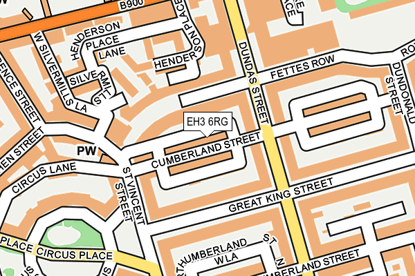EH3 6RG map - OS OpenMap – Local (Ordnance Survey) EH3 6RG map - OS OpenMap – Local (Ordnance Survey)