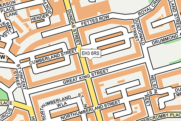 EH3 6RS map - OS OpenMap – Local (Ordnance Survey) EH3 6RS map - OS OpenMap – Local (Ordnance Survey)