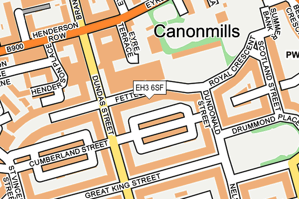 EH3 6SF map - OS OpenMap – Local (Ordnance Survey) EH3 6SF map - OS OpenMap – Local (Ordnance Survey)
