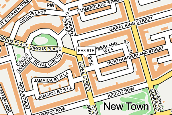 EH3 6TF map - OS OpenMap – Local (Ordnance Survey) EH3 6TF map - OS OpenMap – Local (Ordnance Survey)
