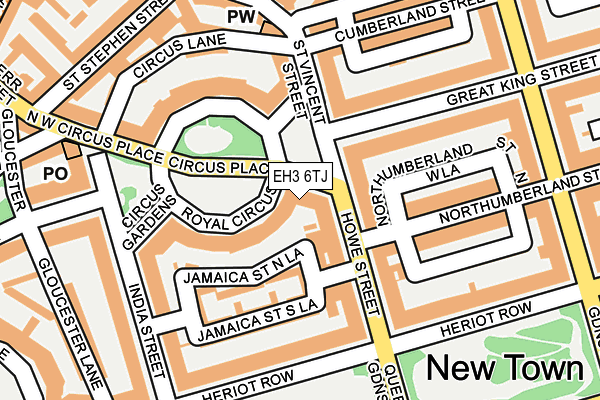EH3 6TJ map - OS OpenMap – Local (Ordnance Survey) EH3 6TJ map - OS OpenMap – Local (Ordnance Survey)