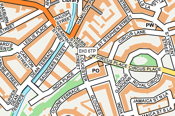 EH3 6TP map - OS OpenMap – Local (Ordnance Survey) EH3 6TP map - OS OpenMap – Local (Ordnance Survey)