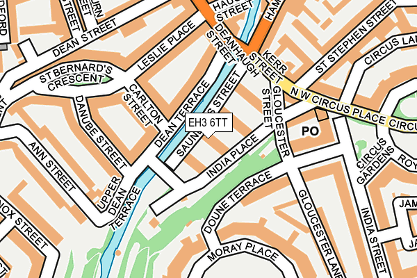 EH3 6TT map - OS OpenMap – Local (Ordnance Survey) EH3 6TT map - OS OpenMap – Local (Ordnance Survey)