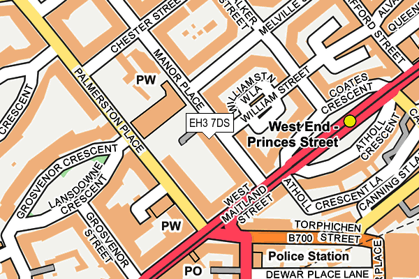 EH3 7DS map - OS OpenMap – Local (Ordnance Survey) EH3 7DS map - OS OpenMap – Local (Ordnance Survey)