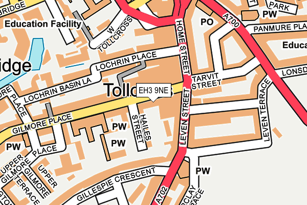 EH3 9NE map - OS OpenMap – Local (Ordnance Survey) EH3 9NE map - OS OpenMap – Local (Ordnance Survey)